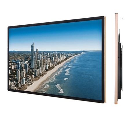 벽걸이용 상호 작용하는 LCD 터치 스크린 디스플레이 55Inch 65Inch
