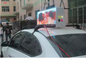 알루미늄 LED 차 디스플레이, 5000-6000cd 밝기 택시 위 주도하는 신호