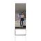 건강을 위한 서 있는 포터블 운동 거울 위로 LCD 지능형 터치 제어광