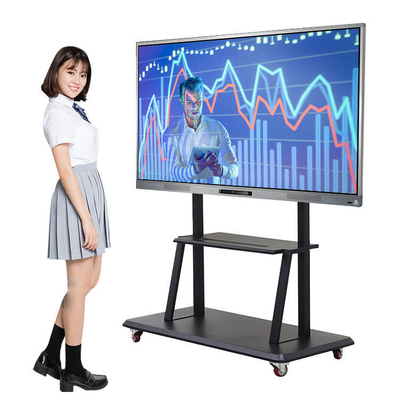 4k 65 인치 스크린 LCD 인터랙티브 화이트보드, 전자적 교실 디지털 보드
